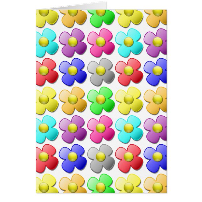 COLORFUL FLOWER PATTERN (Front)