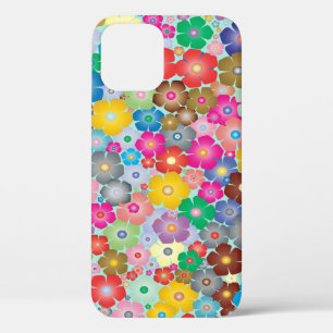 Colorful Flowers iPhone 12 Case