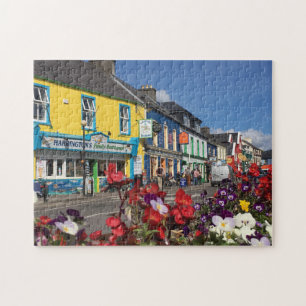 Colorful Flowers Dingle, Ireland Puzzle