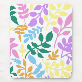 Colorful foliage mouse pad