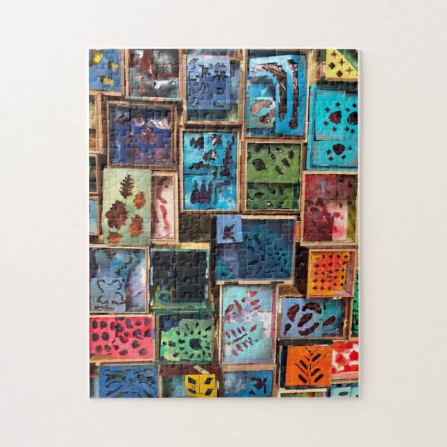Colorful Frames Jigsaw Puzzle (Vertical)