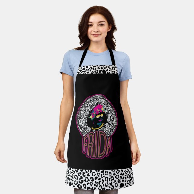 Colorful Frida Apron (Worn)