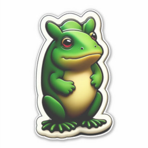 Colorful Frog Stickers for Kids and Adults Alike