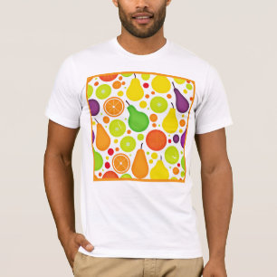 Colorful Fruitful Vibrance Pattern Art T-Shirt
