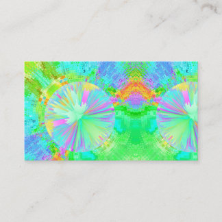 Colorful Fun Kids Paint Splatter Business Card