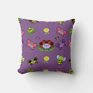 Colorful Garden Pillow