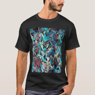 Colorful Geometric Abstract Pattern T-Shirt