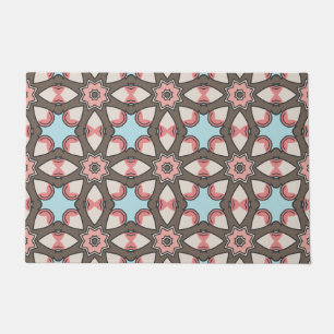 Colorful Geometric Shapes Pattern – Modern Abstrac Doormat