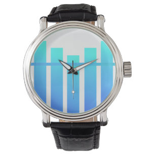 Colorful Geometric Spectrum Design Watch