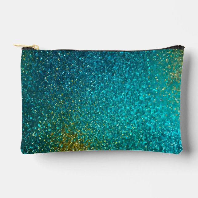 Colorful Glitter Art Accessory Bag (Front)