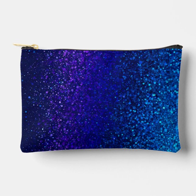 Colorful Glitter Art Accessory Bag (Front)