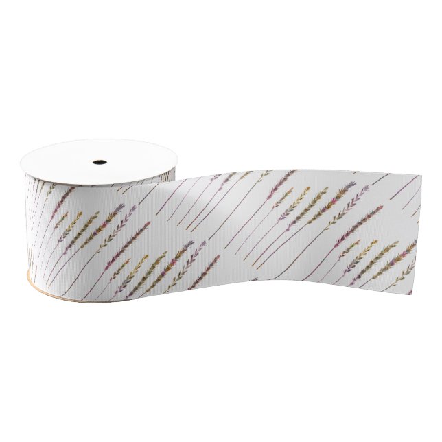 Colorful Grasses Grosgrain Ribbon (Spool)