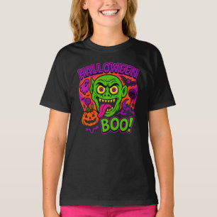 Colorful Halloween Zombie Clothes Unisex Spooky T-Shirt