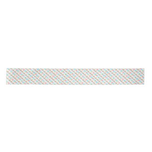 Colorful Happy Birthday To You Satin Ribbon