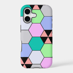 COLORFUL HEXAGON SHAPES