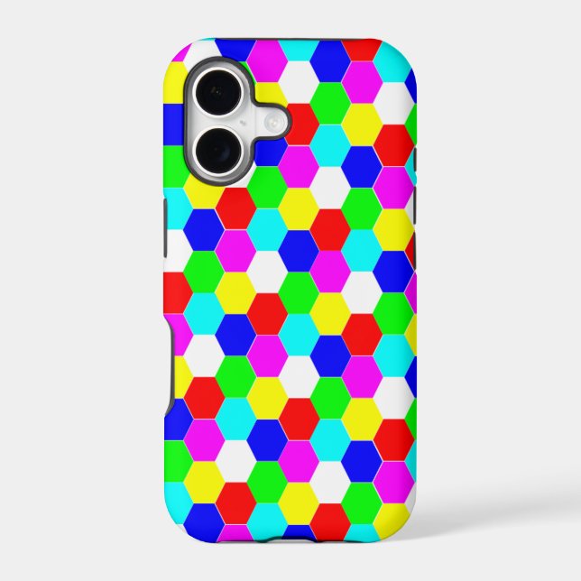 COLORFUL HEXAGONS (Back)