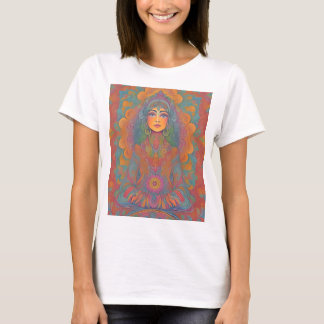 Colorful 'hippy' t-shirt