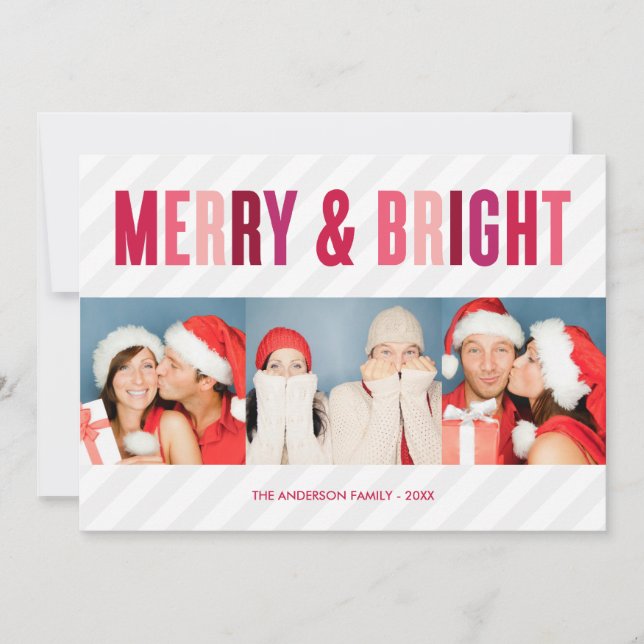 COLORFUL  | HOLIDAY PHOTO CARD (Front)