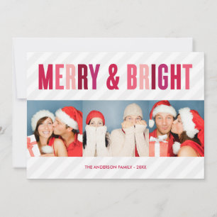 COLORFUL    HOLIDAY PHOTO CARD