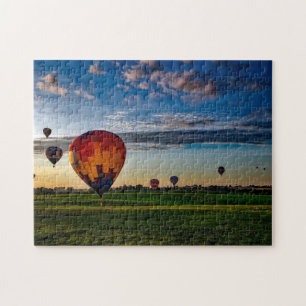 Colorful Hot Air Balloon Festival Jigsaw Puzzle