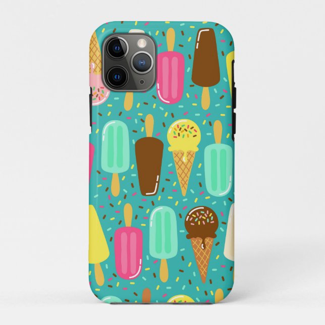 Colorful Ice Cream Pattern Summer  Case-Mate iPhone Case (Back)