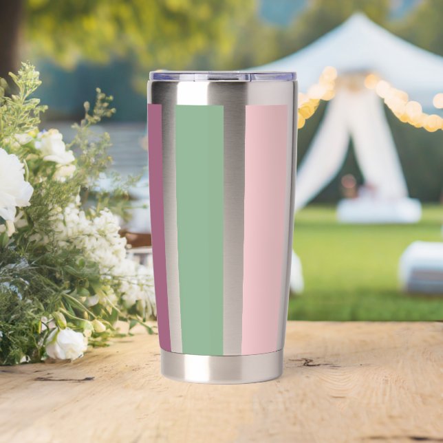 Colorful Insulated Tumbler (Wedding (Rotated))