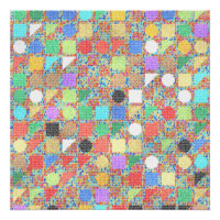 Colorful Jackuard Knitting Pattern