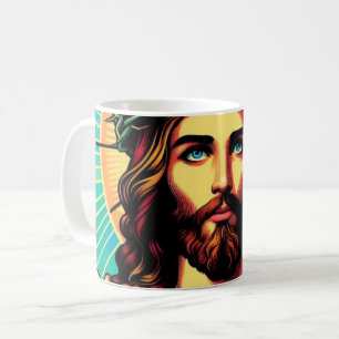 Colorful Jesus cup! Coffee Mug
