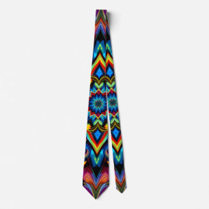 Colorful Kaleidoscope Mandala iPhone 14 Funda Tie