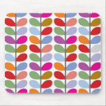 Colorful Leaf Pattern Mouse Pad<br><div class="desc">Colorful Leaf Pattern</div>