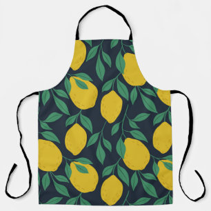 Colorful Lemons: Hand Drawn Vibrance. Apron
