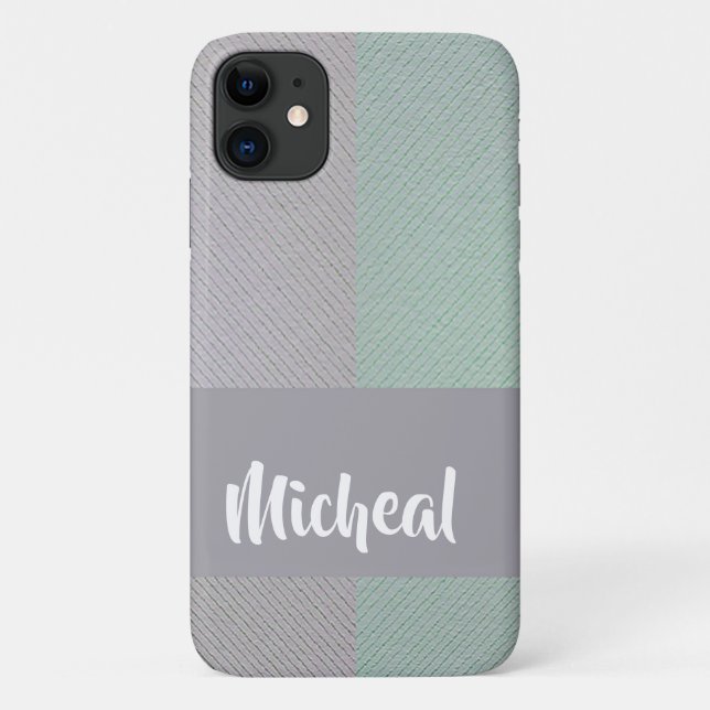 Colorful lined blocks pattern Case-Mate iPhone case (Back)