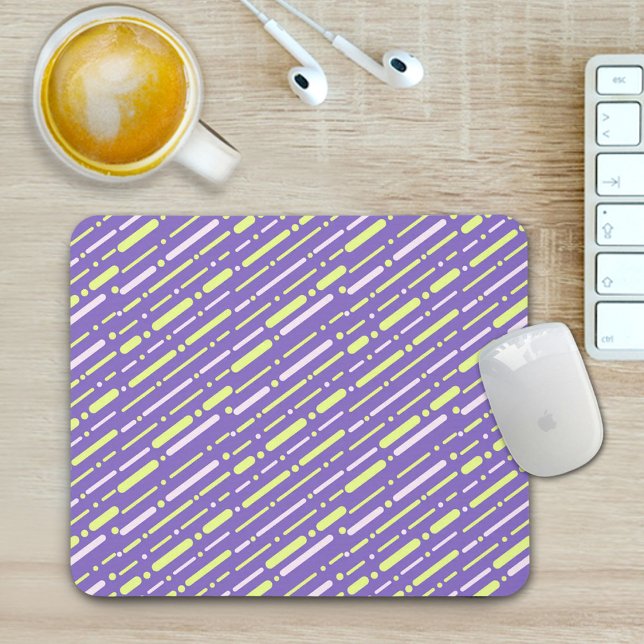Colorful Lines Pattern Mouse Pad (Creator Uploaded)