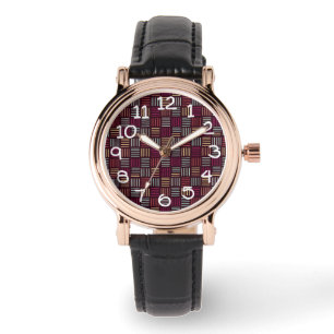 Colorful Lines Squared Watch