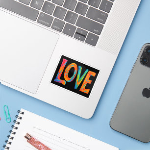 Colorful Love Word