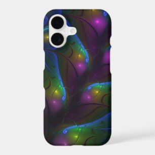 Colorful Luminous Abstract Modern Trippy Fractal