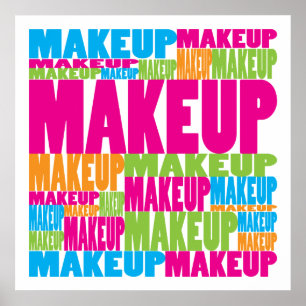 Colorful Makeup Poster
