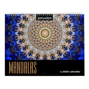 Colorful Mandala 2020 Calendar