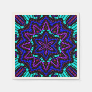 Colorful Mandala Design Napkin