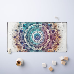Colorful Mandala Desk Mat