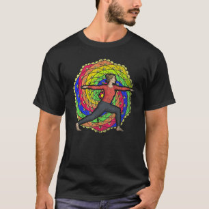 Colorful Mandala Zen Buddhist Yogi Spiritual Medit T-Shirt