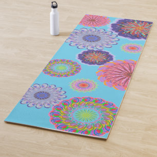 Colorful Mandalas Yoga Mat
