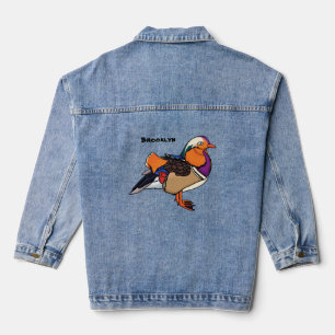 Colorful mandarin duck