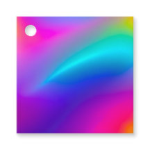 Colorful Metallic Foil Art Gift Tags