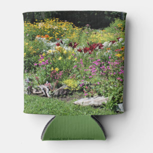 Colorful Mid Summer Gardens Can Cooler