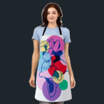 Colorful Minnie Mouse Modern Pop Art Apron<br><div class="desc">Bold, artistic, and full of movement, this vibrant Minnie Mouse artwork blends overlapping shapes and energetic colors for a fresh, modern pop-art look. Minnie’s joyful pose shines through layers of playful hues, creating a dynamic design that feels creative, expressive, and fashion-forward. Perfect for customizable Zazzle products like apparel, wall art,...</div>