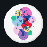 Colorful Minnie Mouse Modern Pop Art Magnet<br><div class="desc">Bold, artistic, and full of movement, this vibrant Minnie Mouse artwork blends overlapping shapes and energetic colors for a fresh, modern pop-art look. Minnie’s joyful pose shines through layers of playful hues, creating a dynamic design that feels creative, expressive, and fashion-forward. Perfect for customizable Zazzle products like apparel, wall art,...</div>