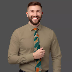 Colorful Modern Illustrations Tie
