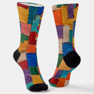 Colorful Modern Patchwork Socks