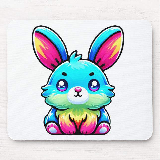 Colorful mousmat mouse pad (Front)